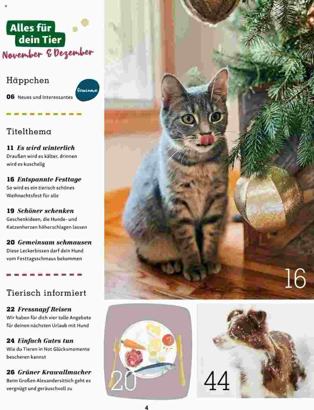 Fressnapf Flugblatt (ab 01.11.2023) - Angebote und Prospekt - Seite 4
