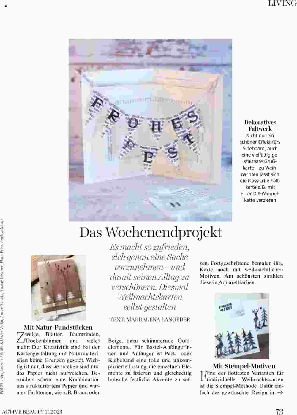 dm Flugblatt (ab 01.11.2023) - Angebote und Prospekt - Seite 73