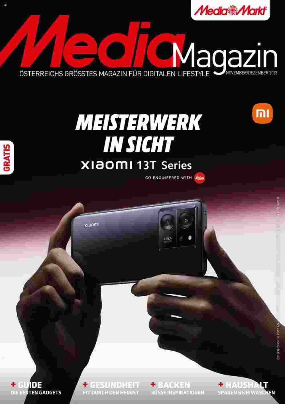 Media Markt Flugblatt (ab 01.11.2023) - Angebote und Prospekt - Seite 1