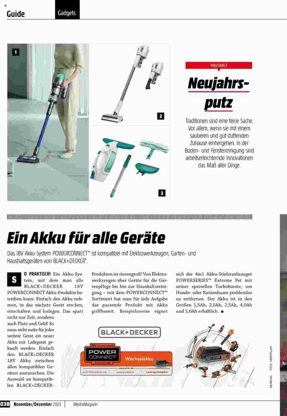 Media Markt Flugblatt (ab 01.11.2023) - Angebote und Prospekt - Seite 38