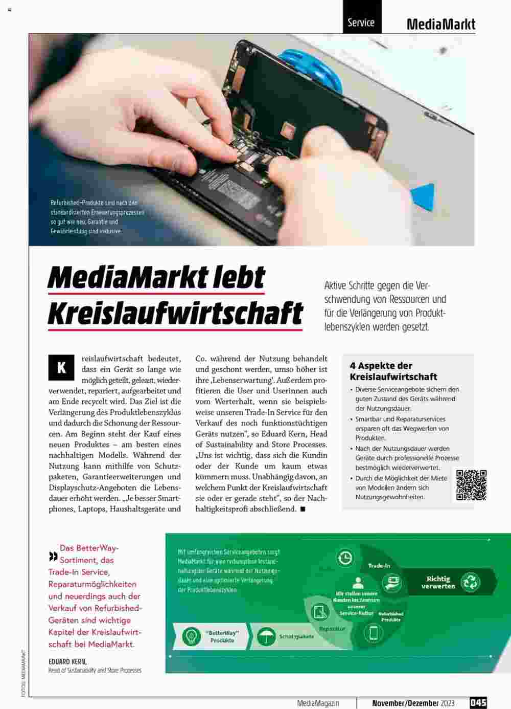 Media Markt Flugblatt (ab 01.11.2023) - Angebote und Prospekt - Seite 45