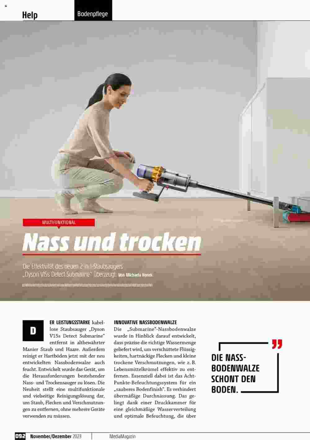 Media Markt Flugblatt (ab 01.11.2023) - Angebote und Prospekt - Seite 92