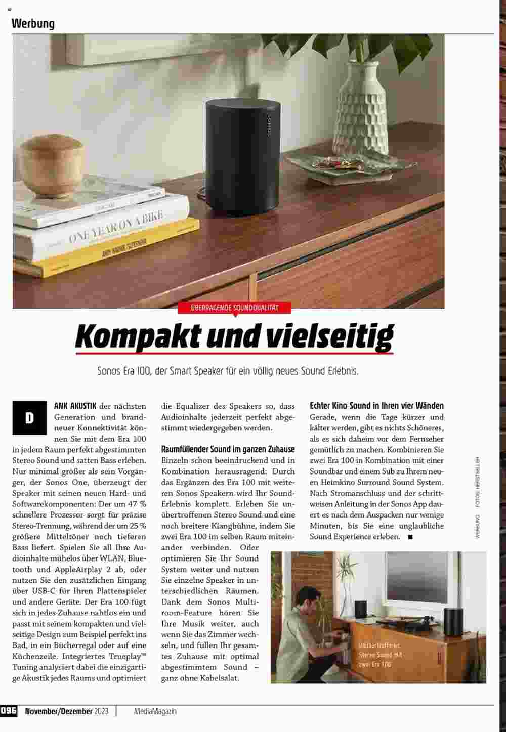 Media Markt Flugblatt (ab 01.11.2023) - Angebote und Prospekt - Seite 96