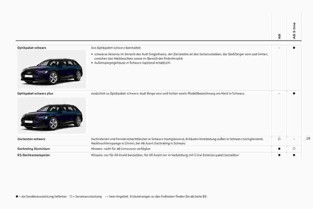 Audi Flugblatt (ab 02.11.2023) - Angebote und Prospekt - Seite 33