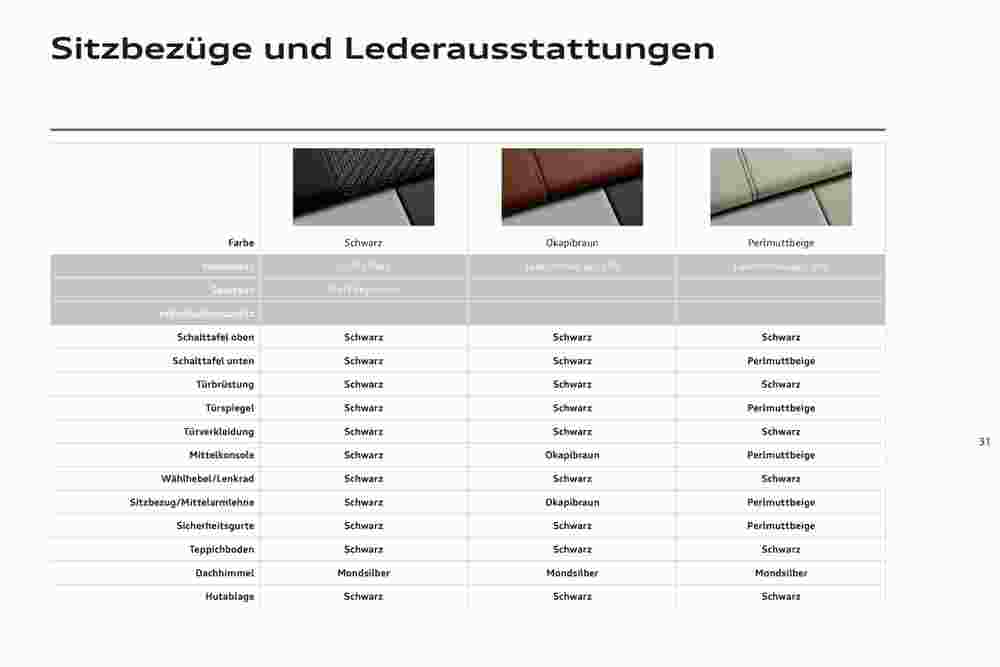 Audi Flugblatt (ab 02.11.2023) - Angebote und Prospekt - Seite 35