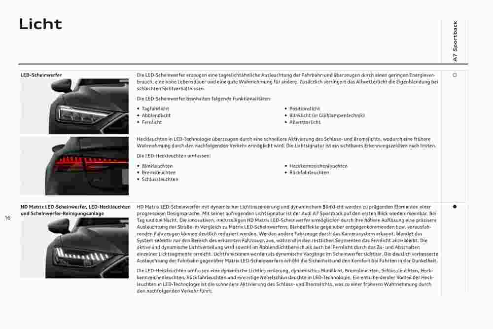 Audi Flugblatt (ab 02.11.2023) - Angebote und Prospekt - Seite 18