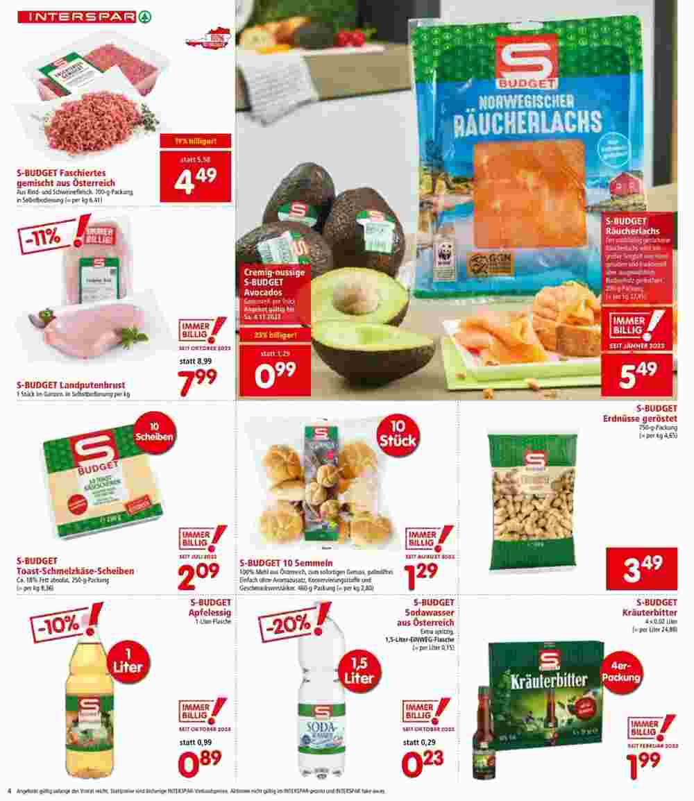 Interspar Restaurant Flugblatt (ab 02.11.2023) - Angebote und Prospekt - Seite 4