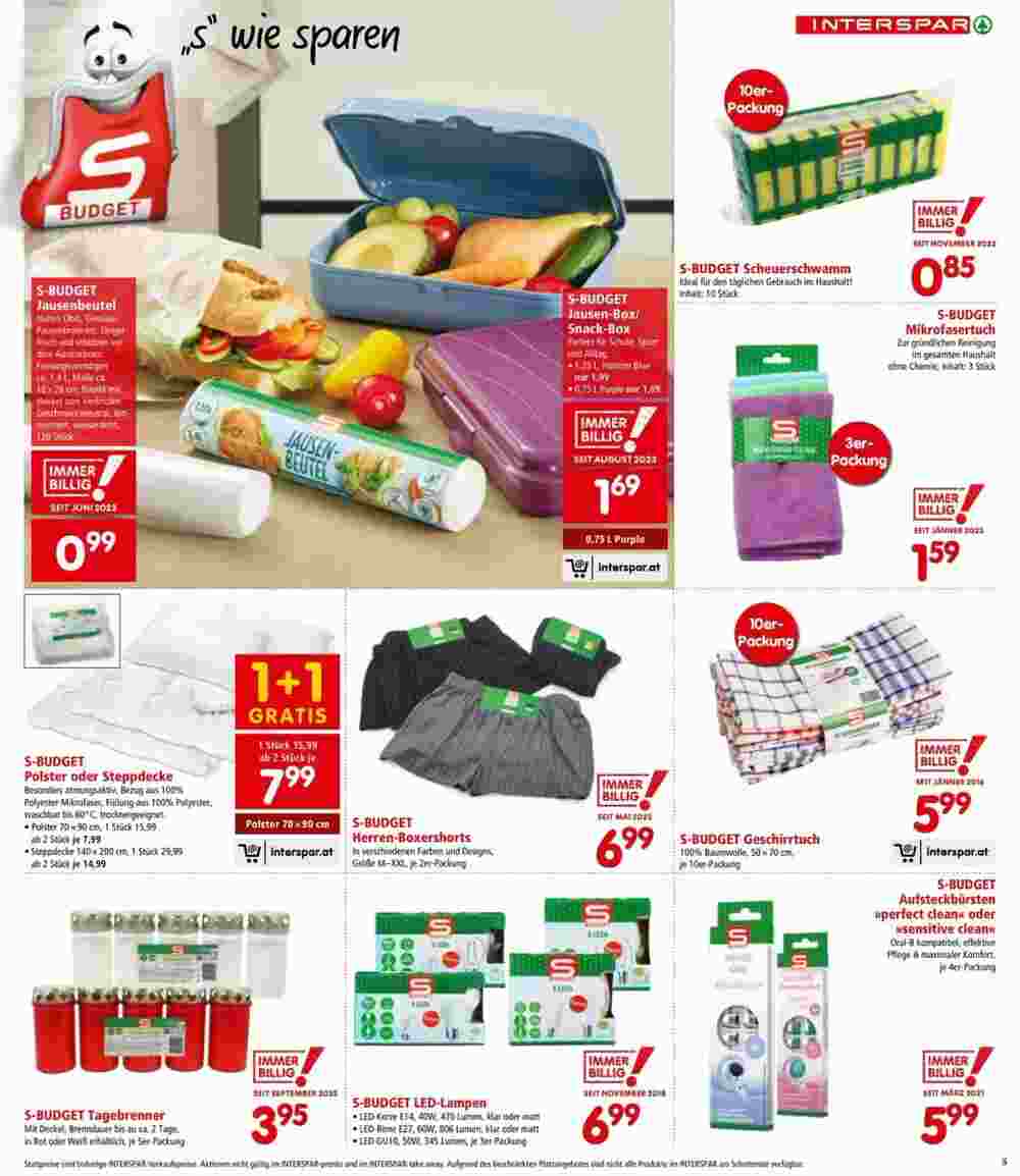 Interspar Restaurant Flugblatt (ab 02.11.2023) - Angebote und Prospekt - Seite 5