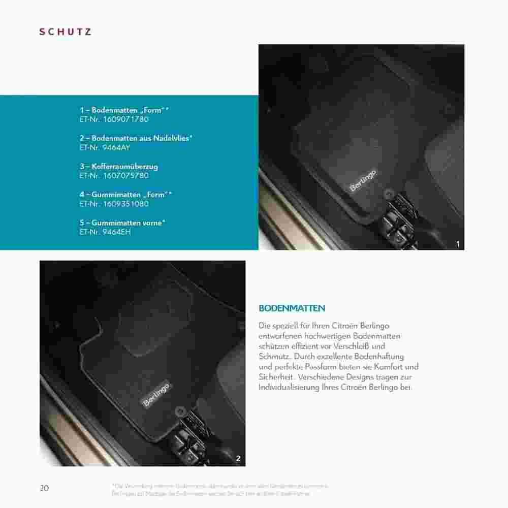 Citroen Flugblatt (ab 02.11.2023) - Angebote und Prospekt - Seite 20