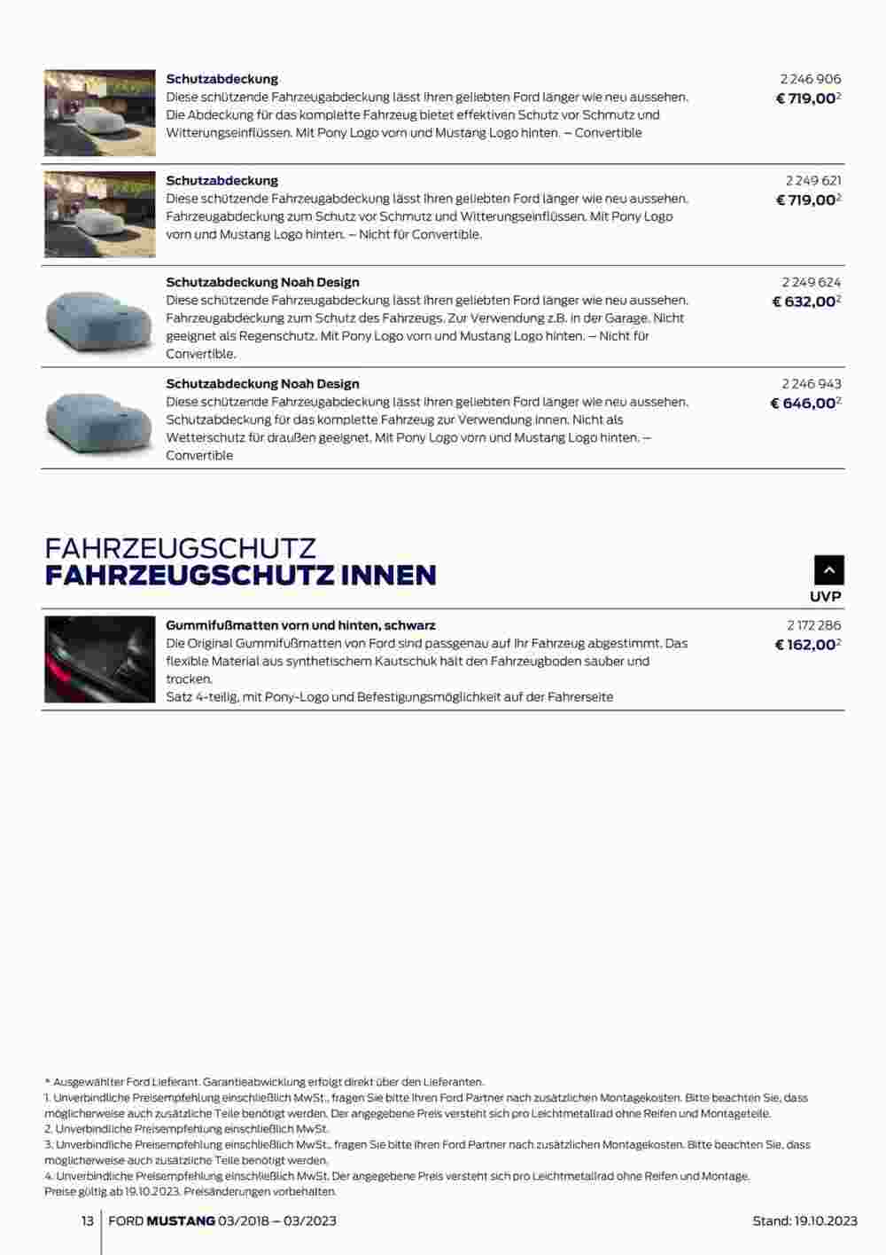 Ford Flugblatt (ab 02.11.2023) - Angebote und Prospekt - Seite 13