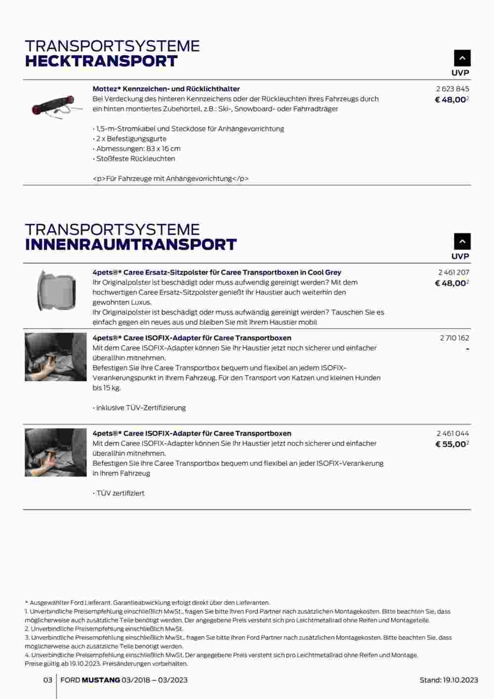 Ford Flugblatt (ab 02.11.2023) - Angebote und Prospekt - Seite 3