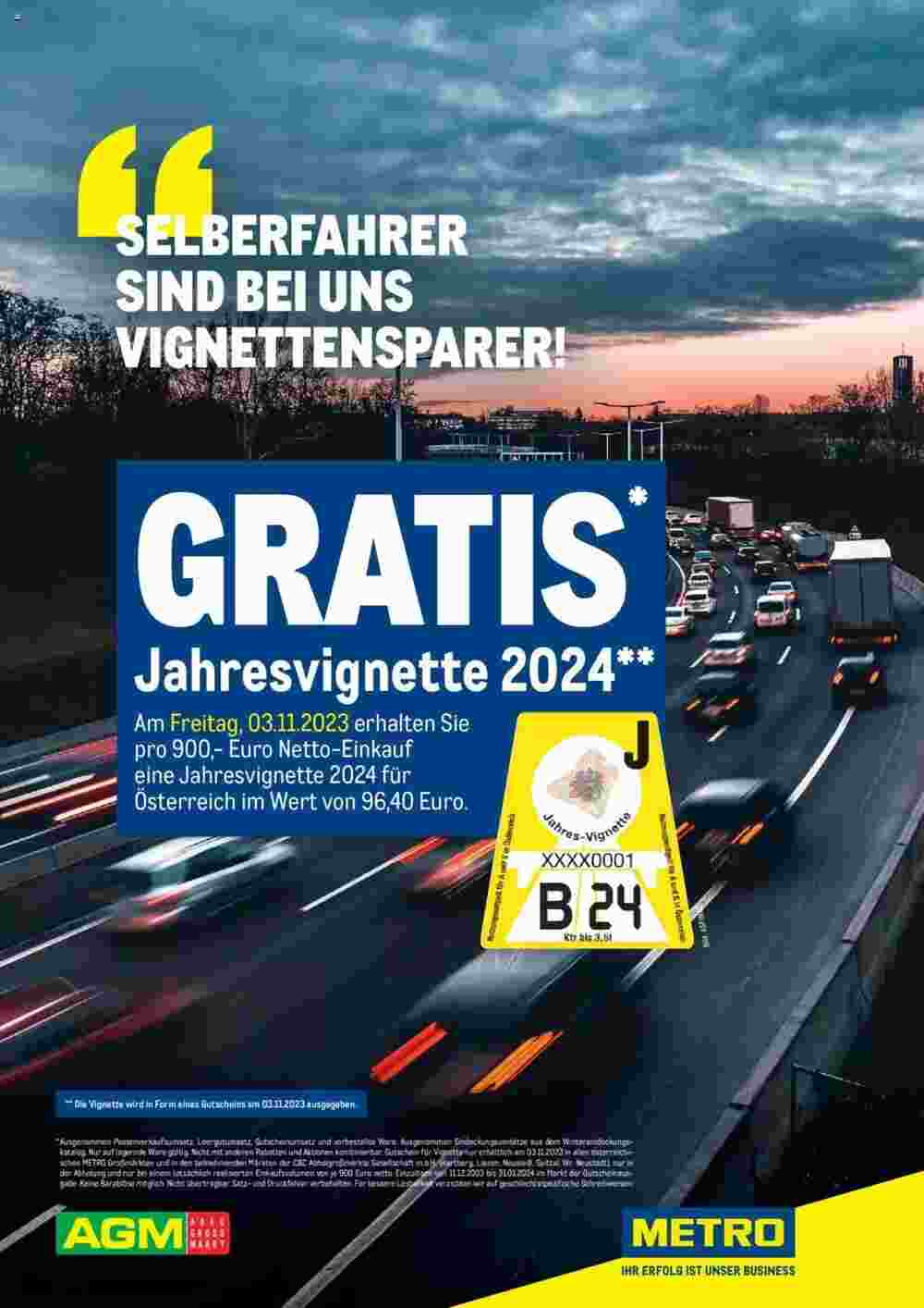 AGM Flugblatt (ab 03.11.2023) - Angebote und Prospekt - Seite 1