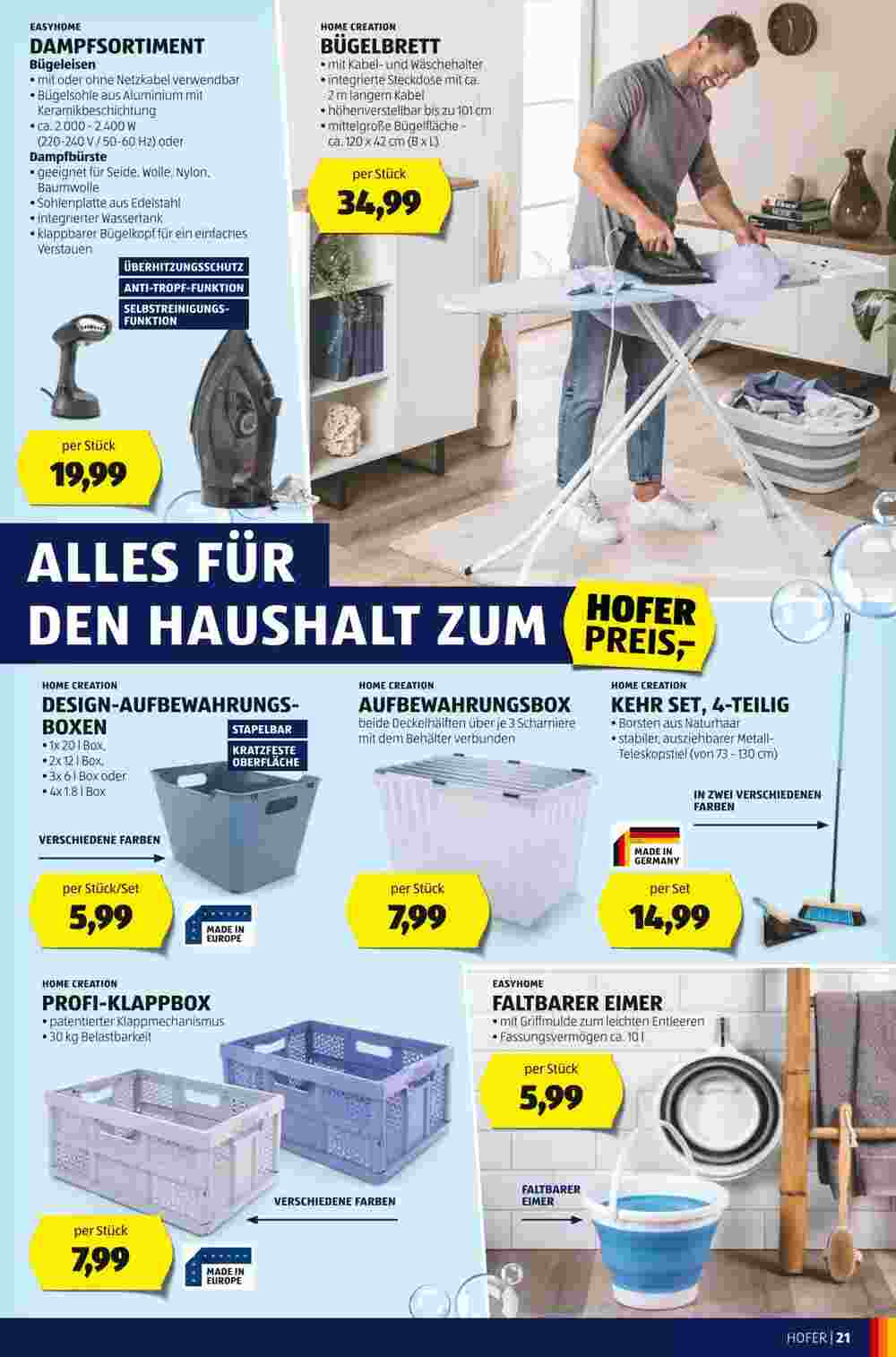 Hofer Flugblatt (ab 03.11.2023) - Angebote und Prospekt - Seite 23