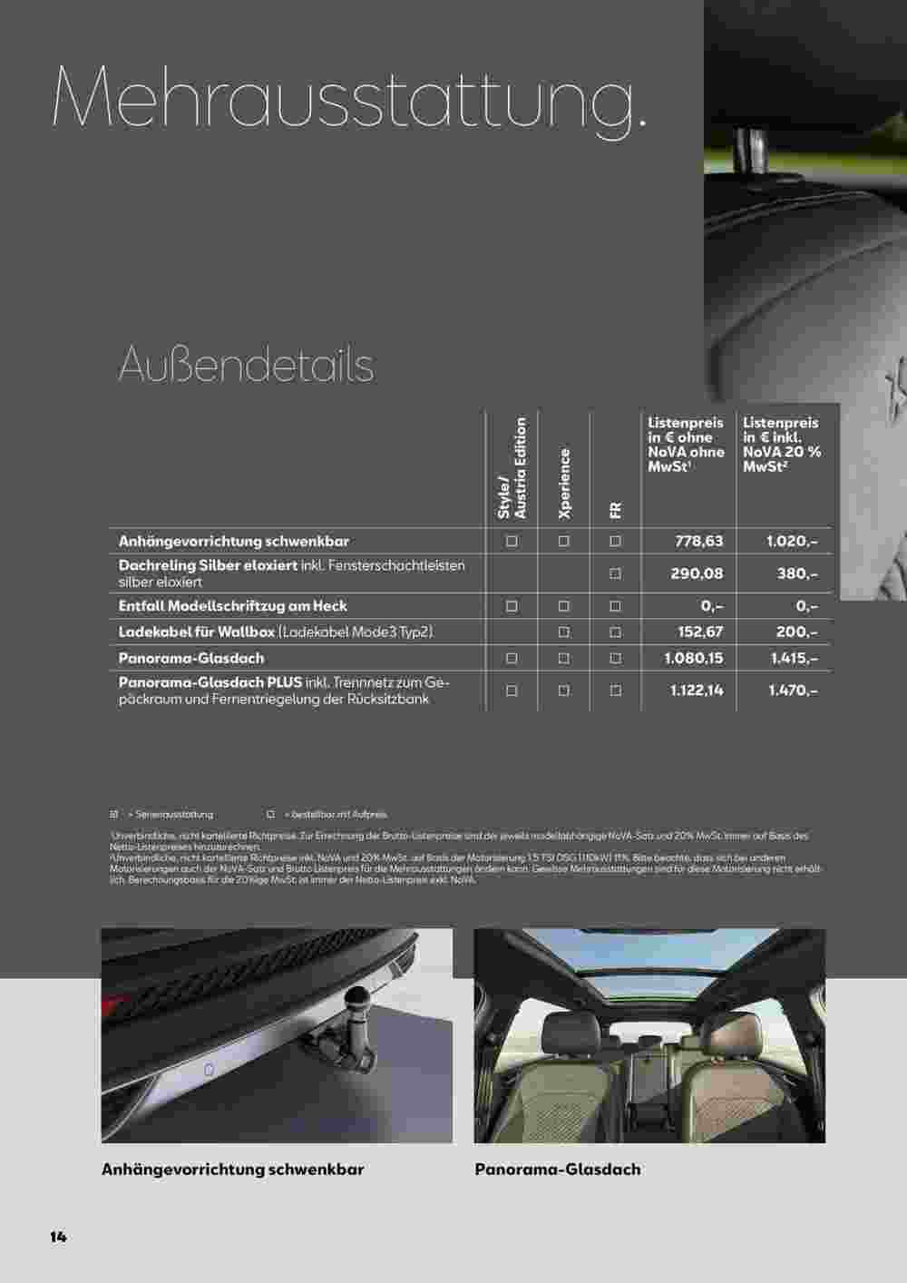 Seat Flugblatt (ab 03.11.2023) - Angebote und Prospekt - Seite 14