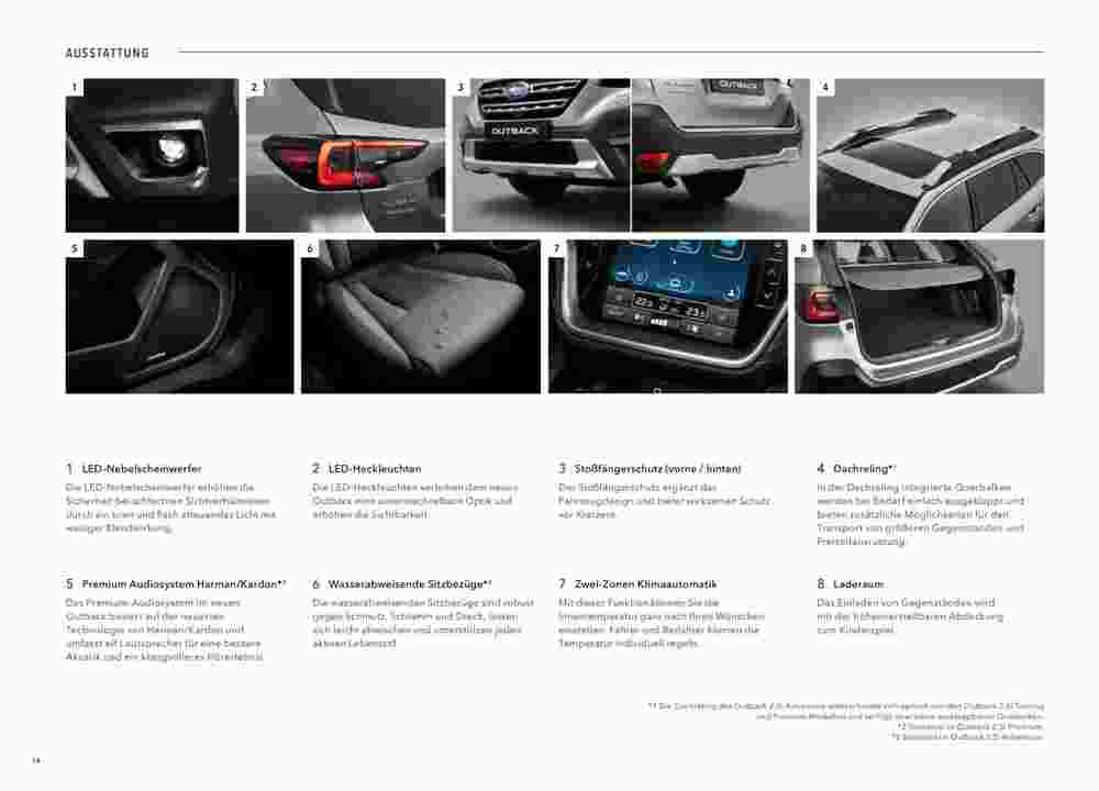 Subaru Flugblatt (ab 03.11.2023) - Angebote und Prospekt - Seite 14