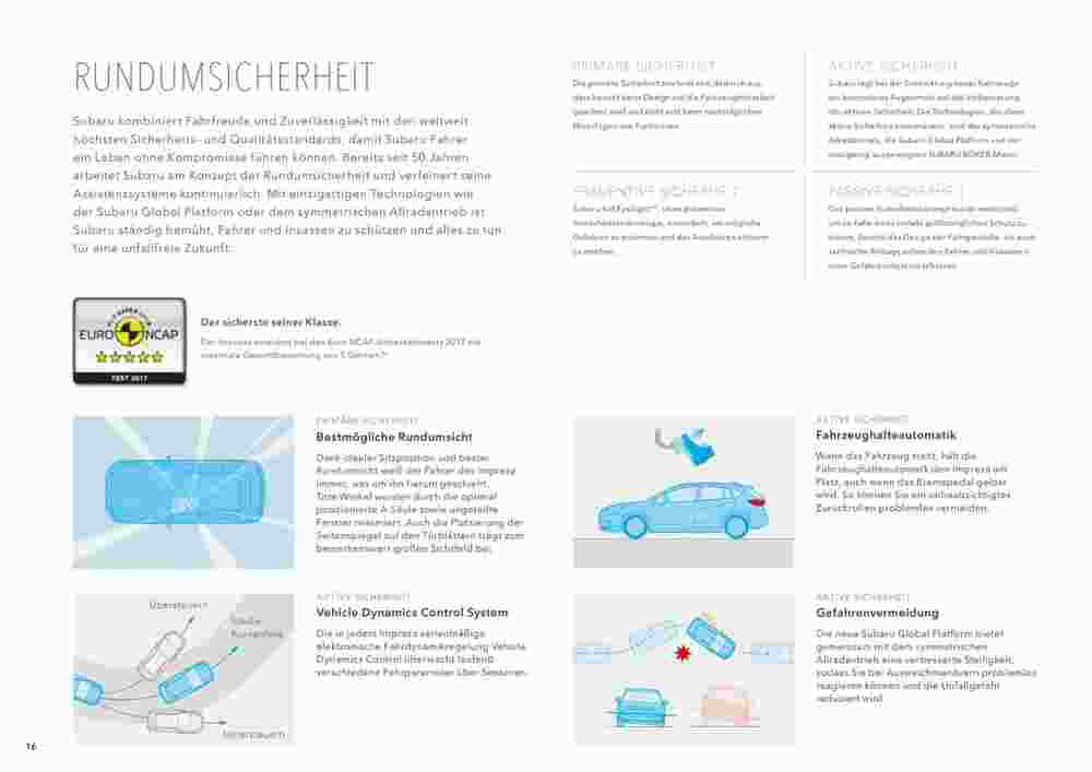 Subaru Flugblatt (ab 03.11.2023) - Angebote und Prospekt - Seite 16