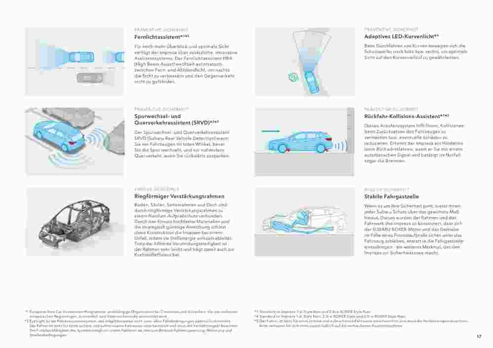 Subaru Flugblatt (ab 03.11.2023) - Angebote und Prospekt - Seite 17