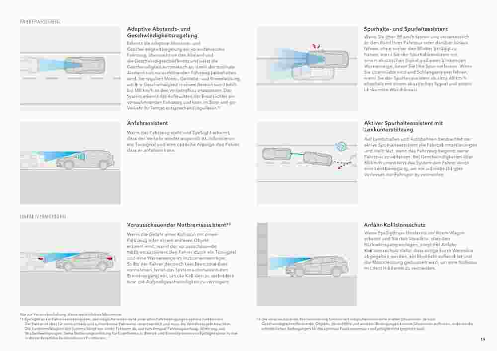 Subaru Flugblatt (ab 03.11.2023) - Angebote und Prospekt - Seite 19