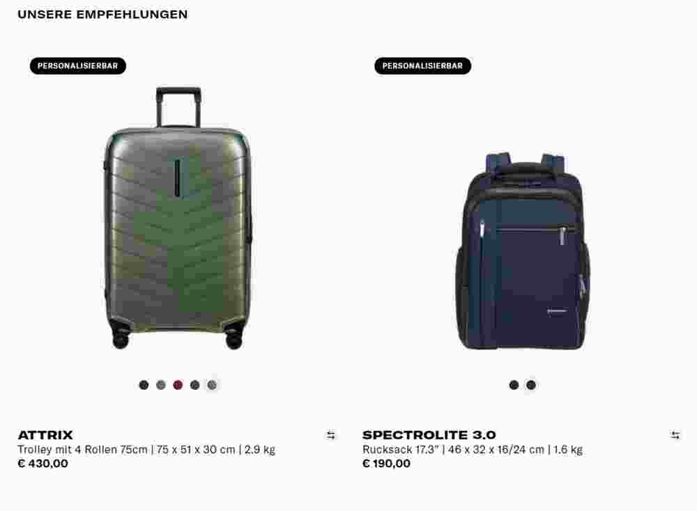 Samsonite Flugblatt (ab 06.11.2023) - Angebote und Prospekt - Seite 3