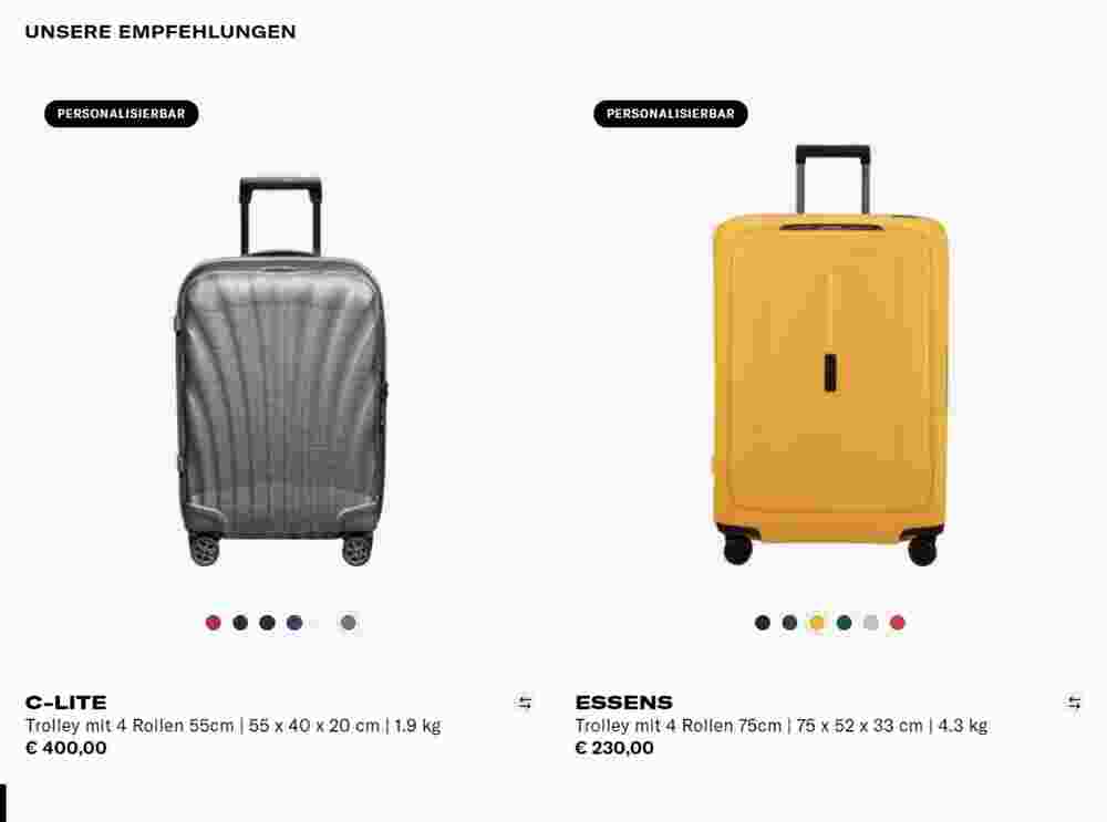 Samsonite Flugblatt (ab 06.11.2023) - Angebote und Prospekt - Seite 4