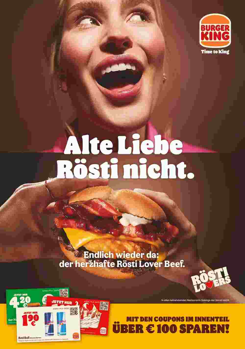 Burger King Flugblatt (ab 06.11.2023) - Angebote und Prospekt - Seite 1