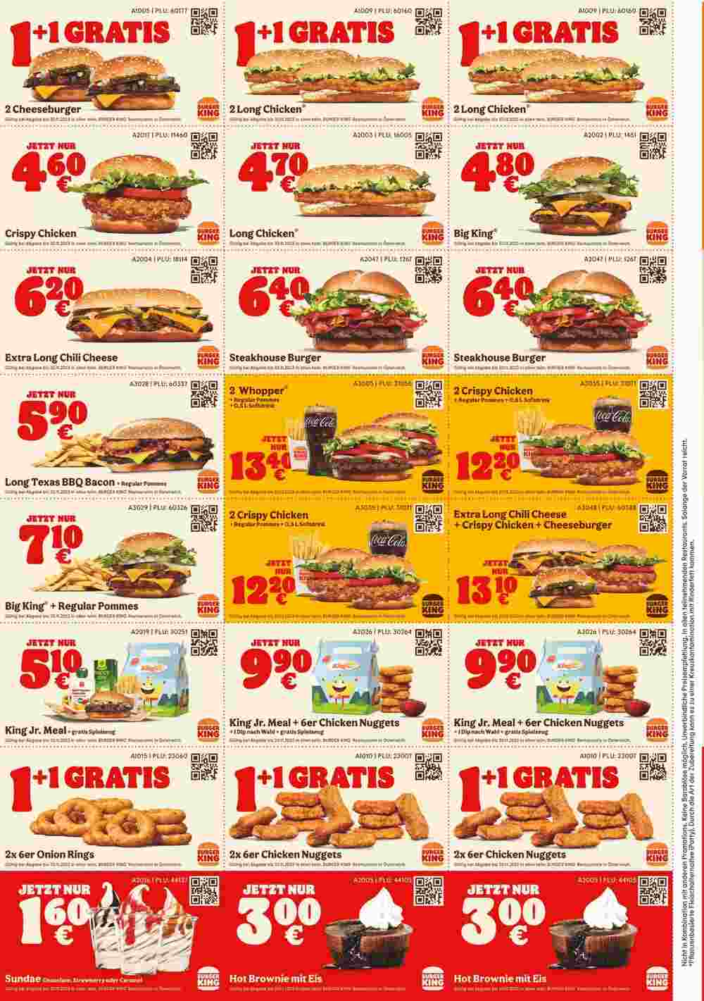 Burger King Flugblatt (ab 06.11.2023) - Angebote und Prospekt - Seite 2