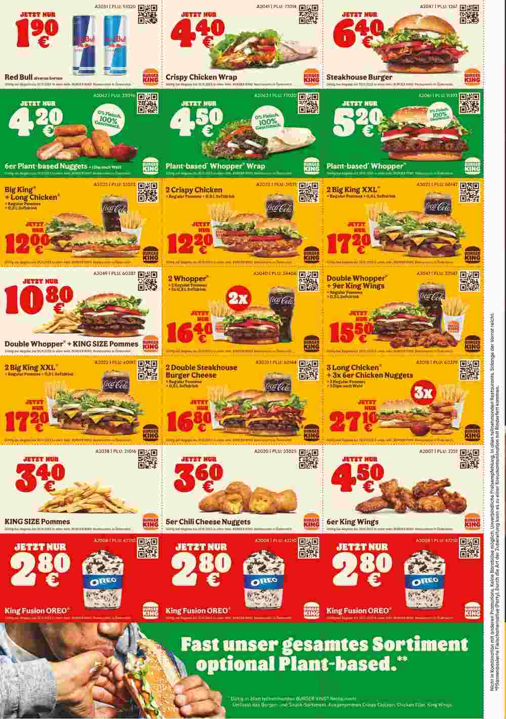 Burger King Flugblatt (ab 06.11.2023) - Angebote und Prospekt - Seite 4