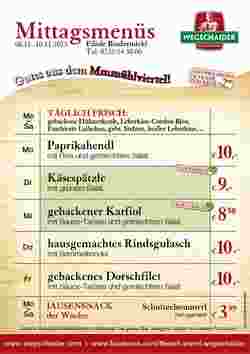 Wegschaider Flugblatt (ab 06.11.2023) - Angebote und Prospekt