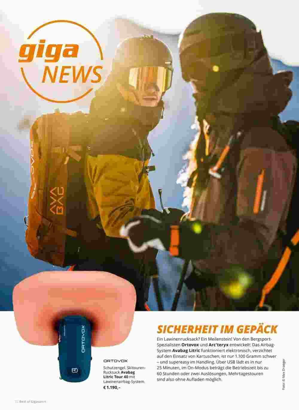 Gigasport Flugblatt (ab 07.11.2023) - Angebote und Prospekt - Seite 32