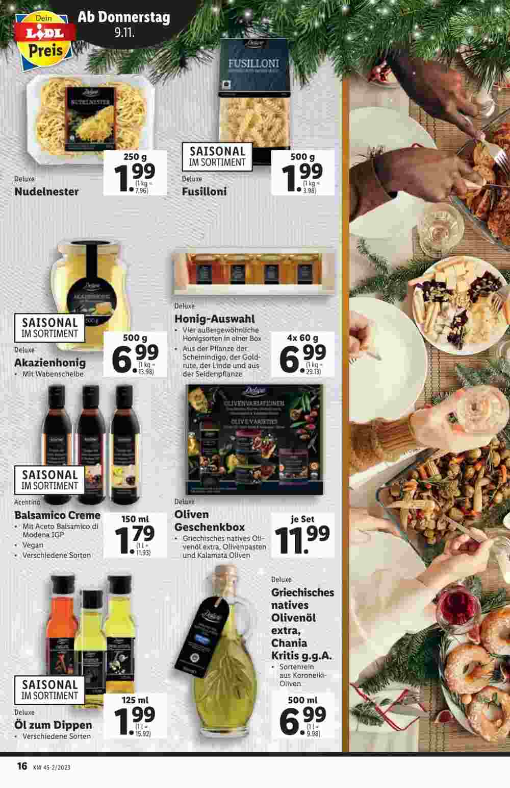 Lidl Flugblatt (ab 08.11.2023) - Angebote und Prospekt - Seite 16