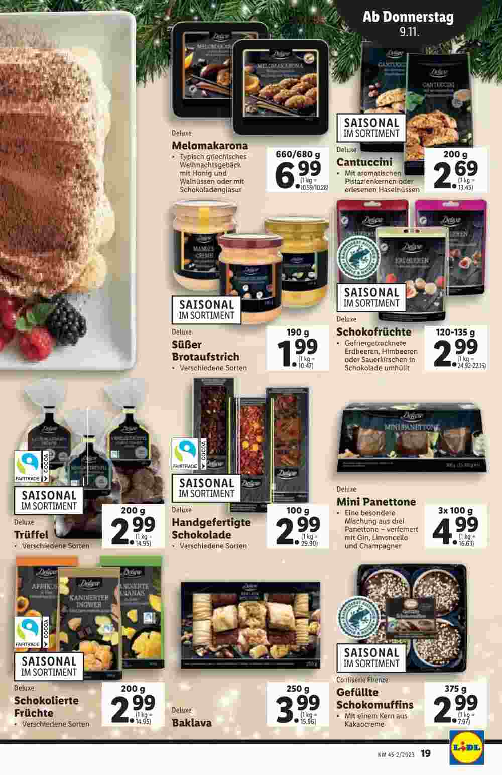 Lidl Flugblatt (ab 08.11.2023) - Angebote und Prospekt - Seite 19