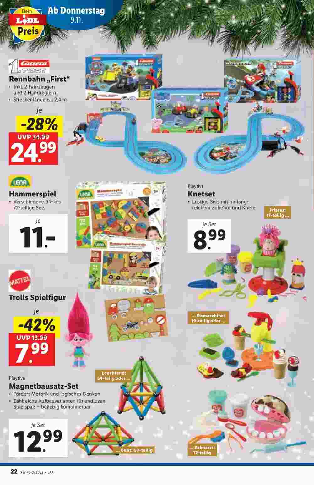 Lidl Flugblatt (ab 08.11.2023) - Angebote und Prospekt - Seite 22