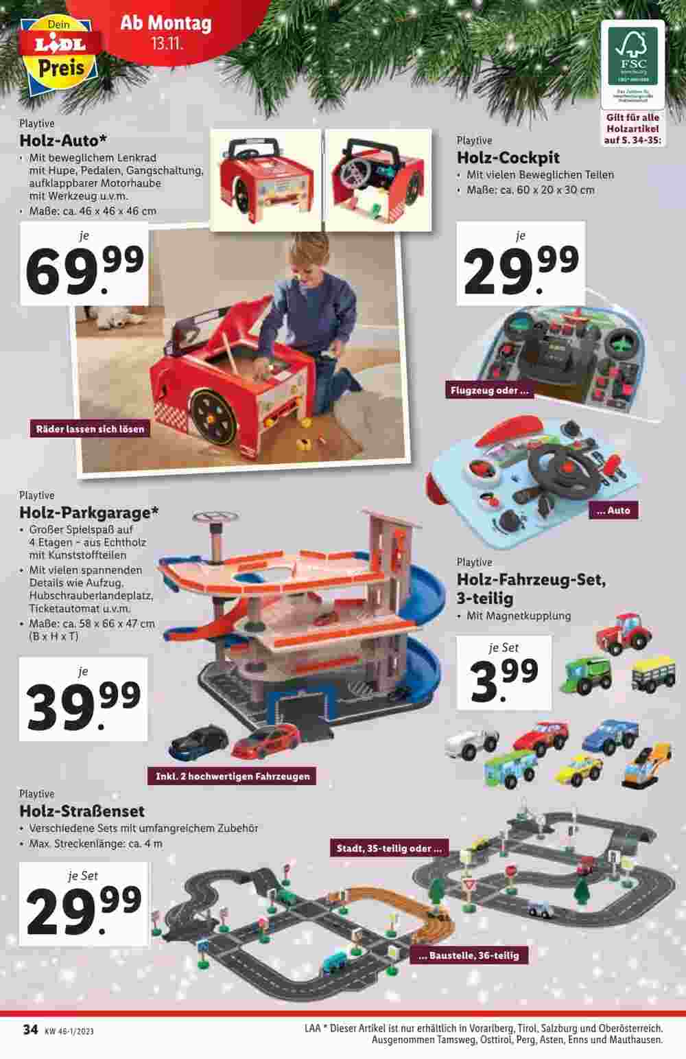 Lidl Flugblatt (ab 08.11.2023) - Angebote und Prospekt - Seite 34