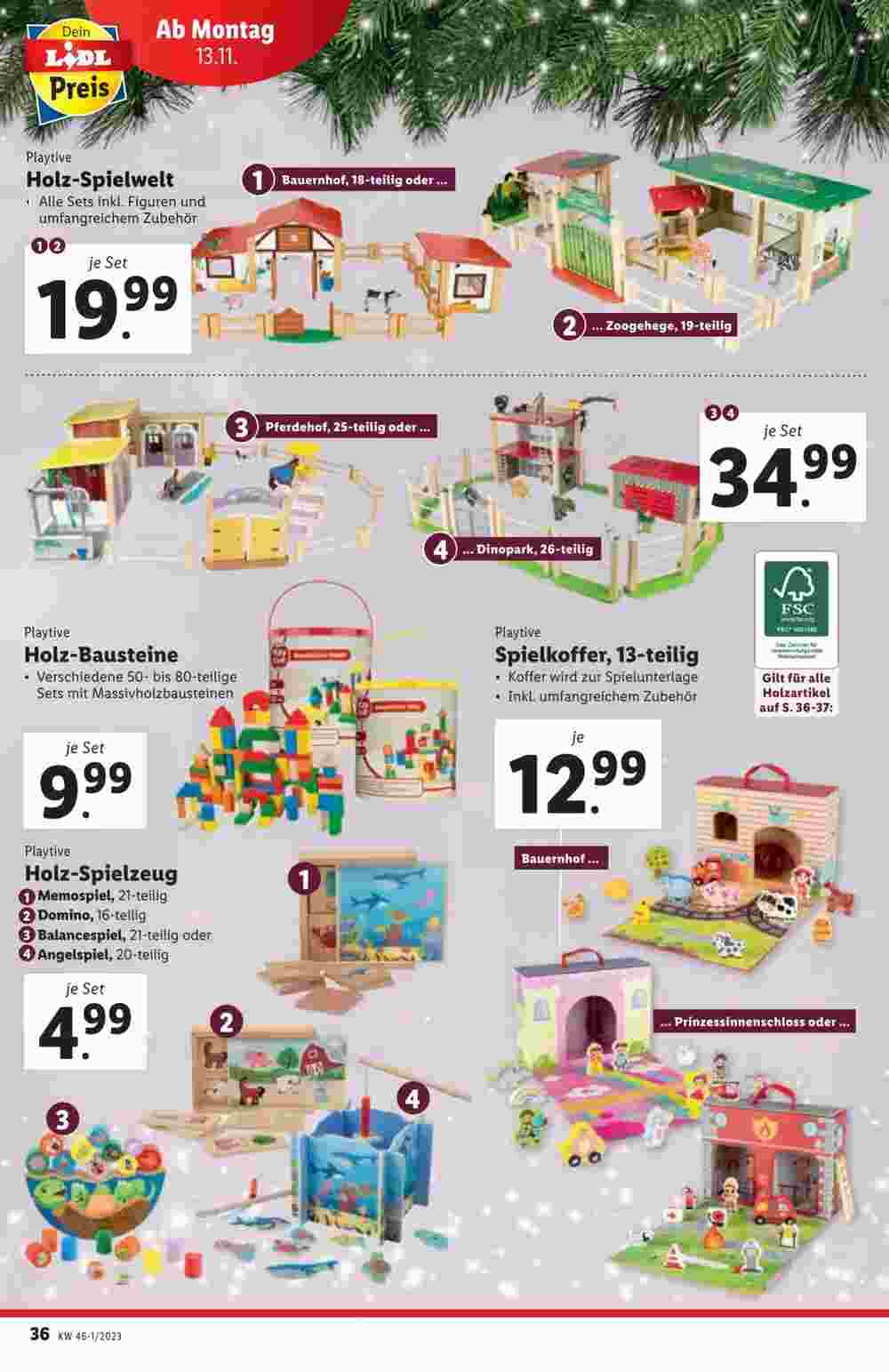 Lidl Flugblatt (ab 08.11.2023) - Angebote und Prospekt - Seite 36