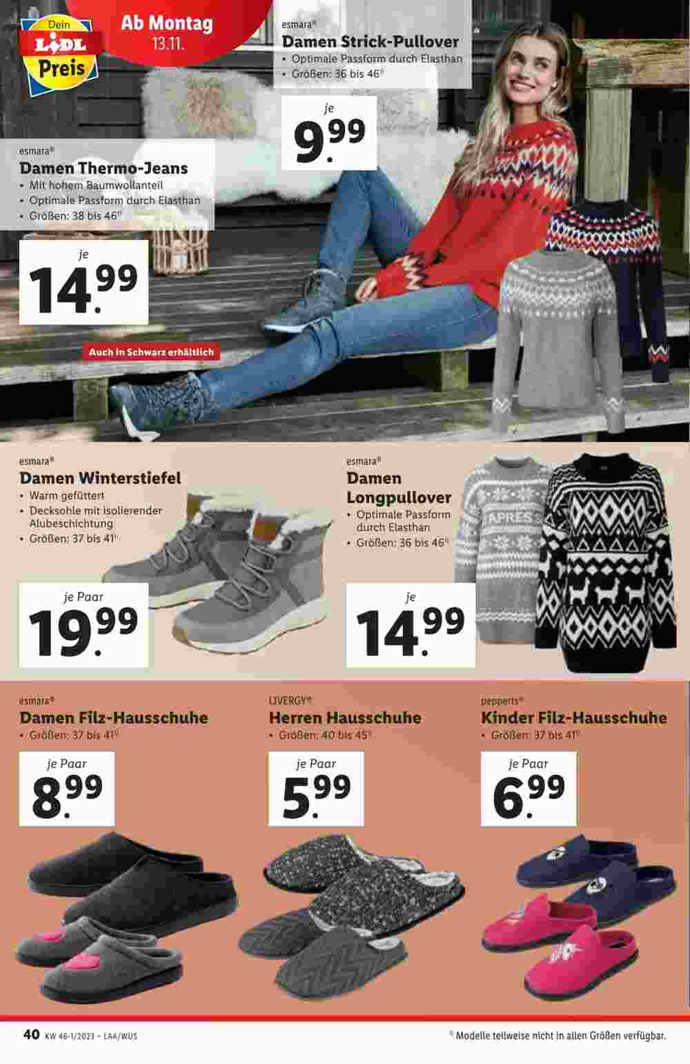 Lidl Flugblatt (ab 08.11.2023) - Angebote und Prospekt - Seite 40