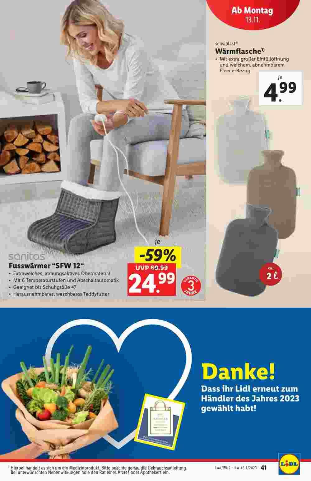 Lidl Flugblatt (ab 08.11.2023) - Angebote und Prospekt - Seite 41