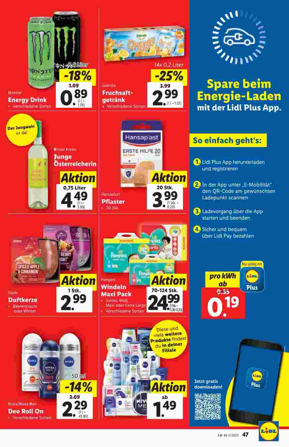 Lidl Flugblatt (ab 08.11.2023) - Angebote und Prospekt - Seite 47