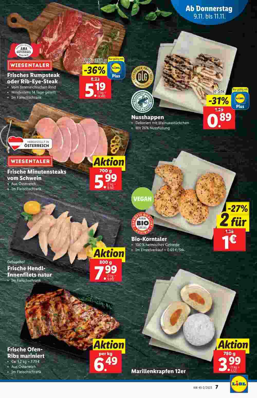 Lidl Flugblatt (ab 08.11.2023) - Angebote und Prospekt - Seite 7