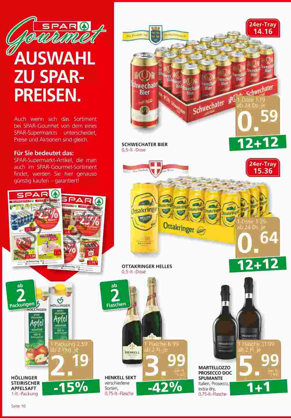 SPAR Gourmet Flugblatt (ab 09.11.2023) - Angebote und Prospekt - Seite 10