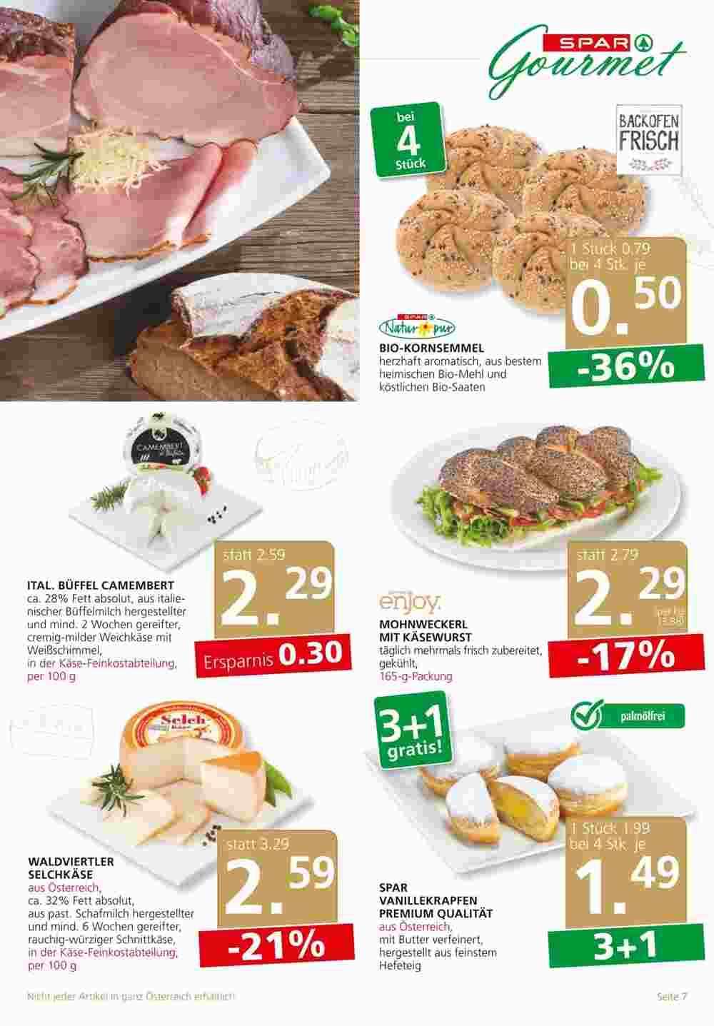 SPAR Gourmet Flugblatt (ab 09.11.2023) - Angebote und Prospekt - Seite 7