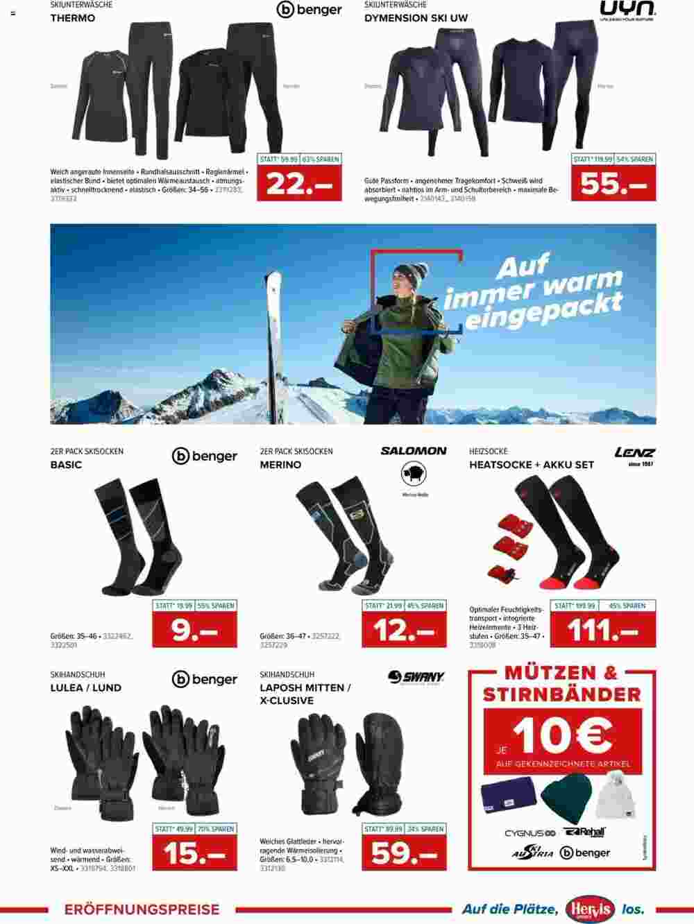 Hervis Flugblatt (ab 09.11.2023) - Angebote und Prospekt - Seite 9