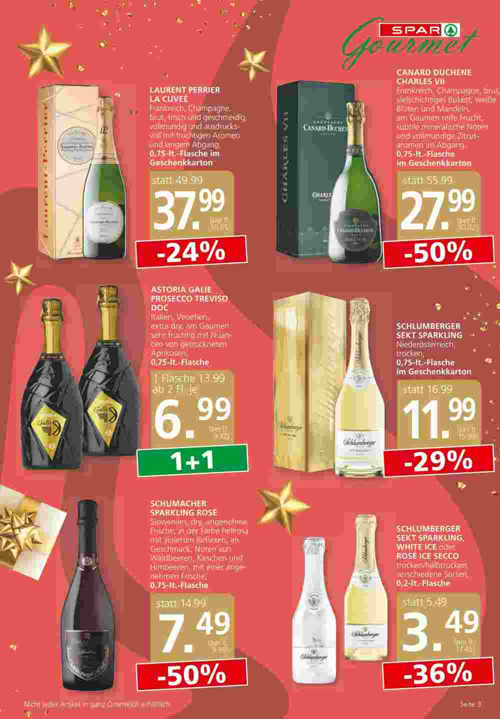 SPAR Gourmet Flugblatt (ab 10.11.2023) - Angebote und Prospekt - Seite 3