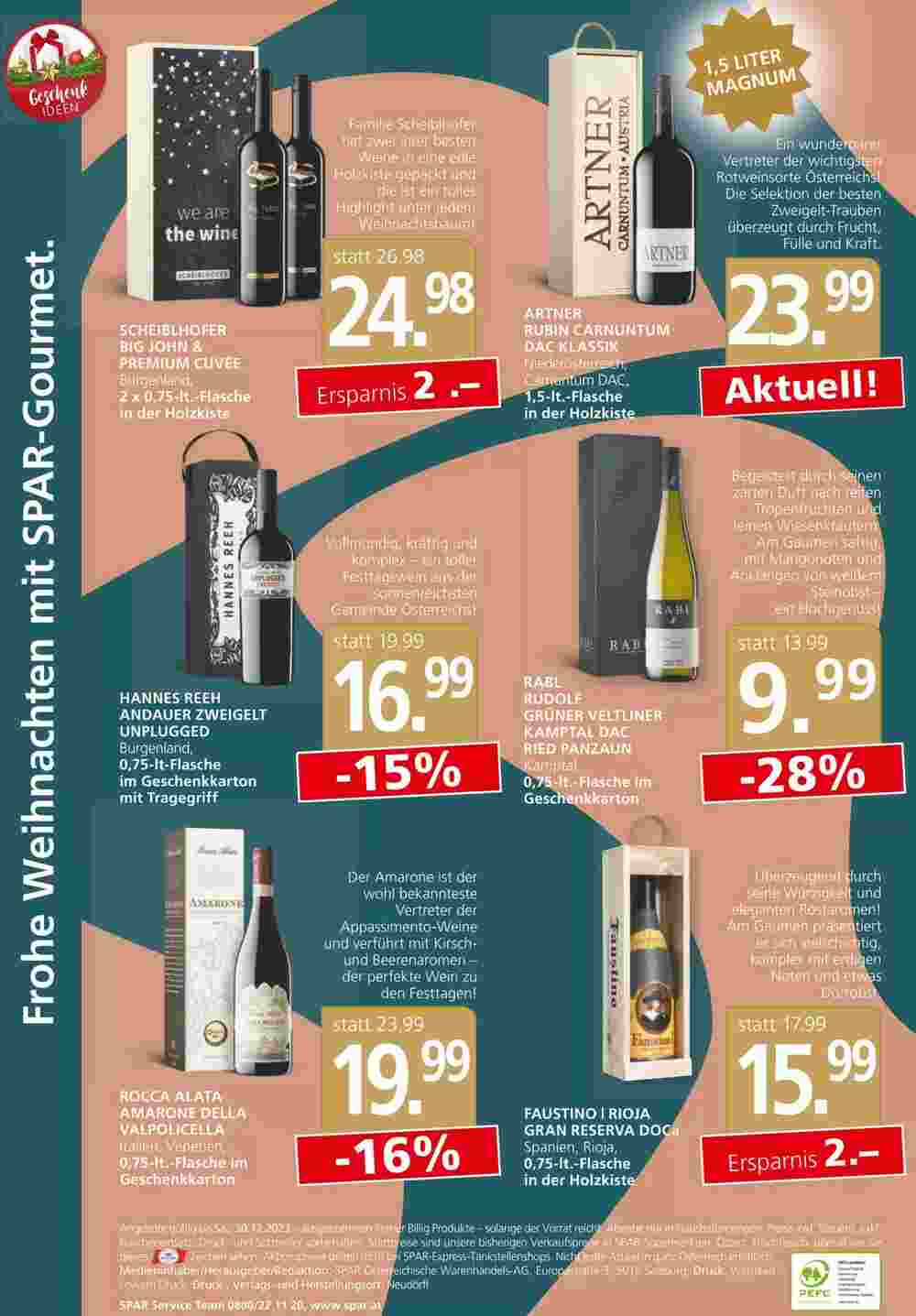 SPAR Gourmet Flugblatt (ab 10.11.2023) - Angebote und Prospekt - Seite 8