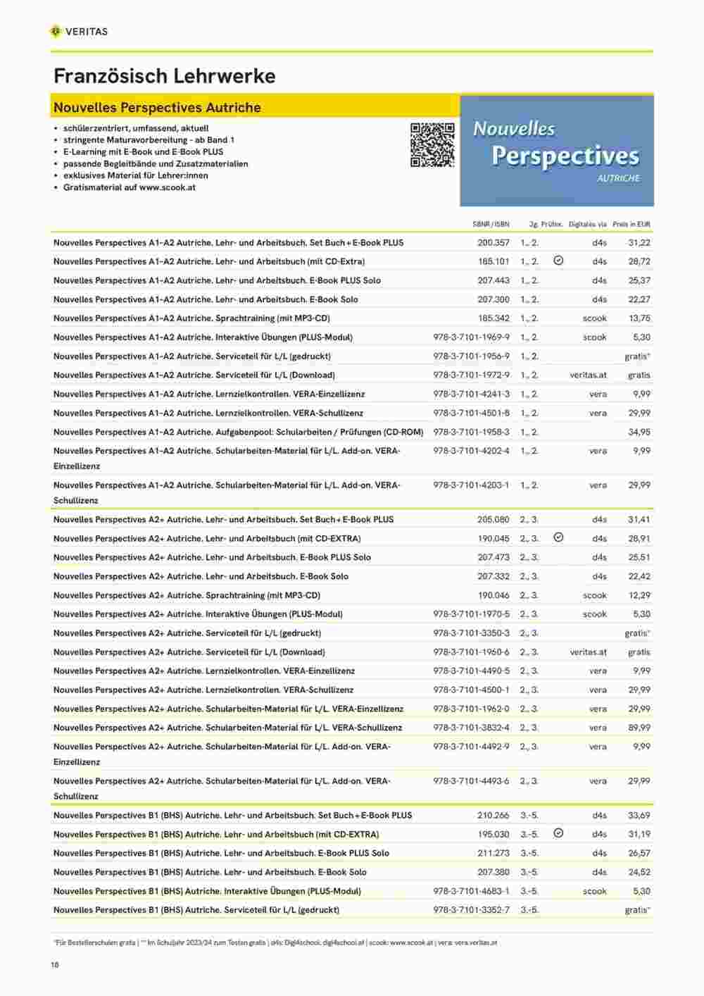 Veritas Flugblatt (ab 10.11.2023) - Angebote und Prospekt - Seite 18