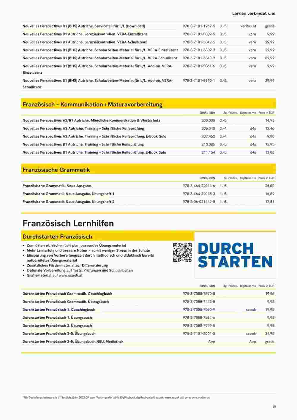 Veritas Flugblatt (ab 10.11.2023) - Angebote und Prospekt - Seite 19