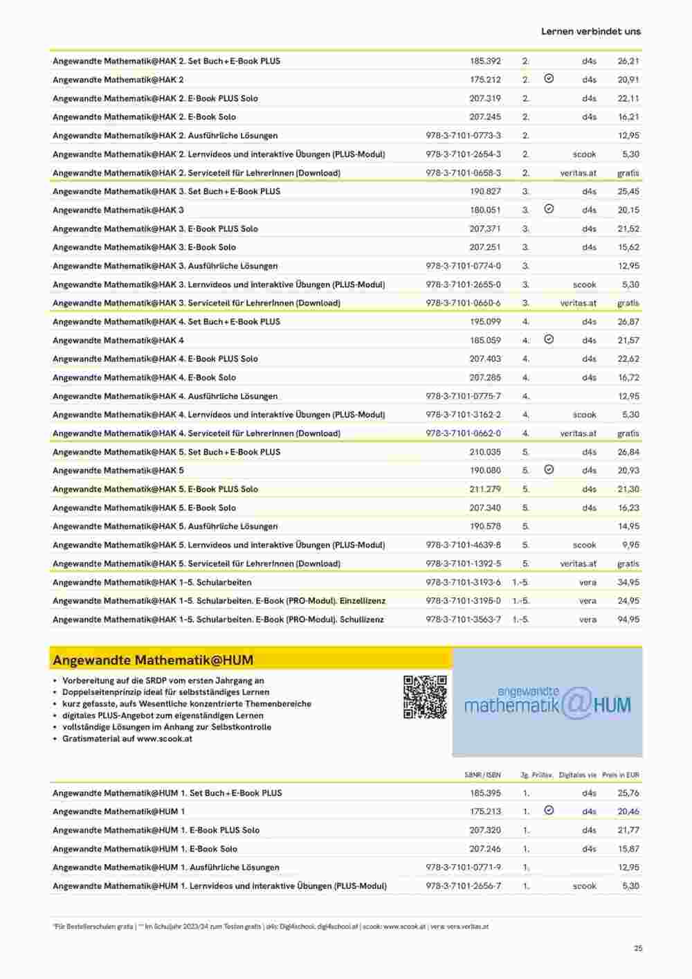 Veritas Flugblatt (ab 10.11.2023) - Angebote und Prospekt - Seite 25