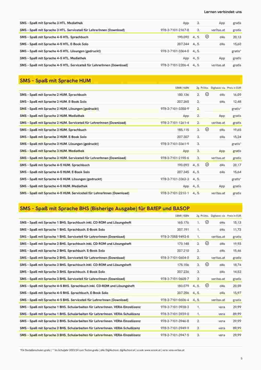 Veritas Flugblatt (ab 10.11.2023) - Angebote und Prospekt - Seite 5