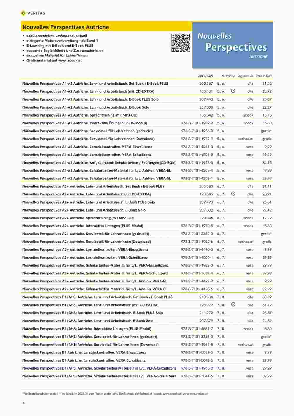 Veritas Flugblatt (ab 10.11.2023) - Angebote und Prospekt - Seite 18