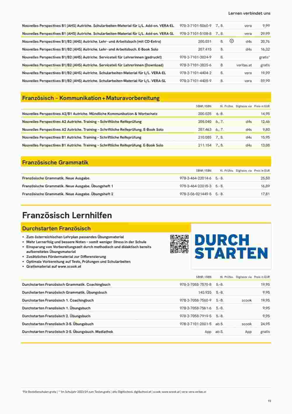 Veritas Flugblatt (ab 10.11.2023) - Angebote und Prospekt - Seite 19