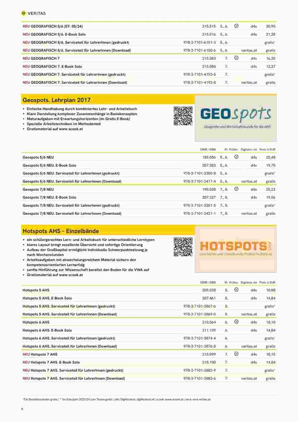 Veritas Flugblatt (ab 10.11.2023) - Angebote und Prospekt - Seite 6